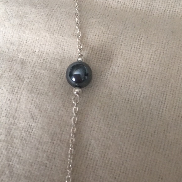 Onyx necklace sterling silver - Picture 11 of 12